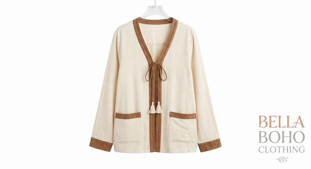 Prairie Suede-Trim Jacket