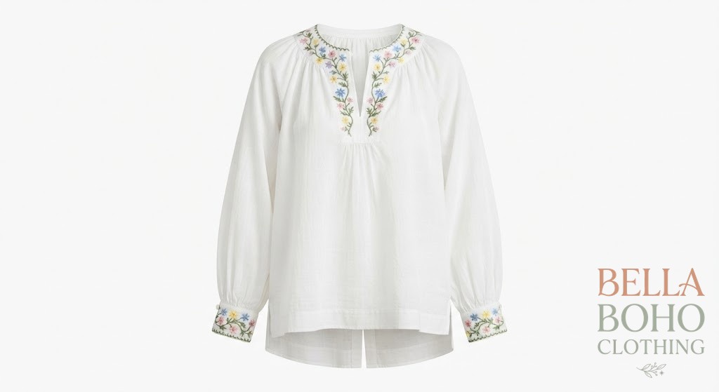 Meadow Embroidered Blouse