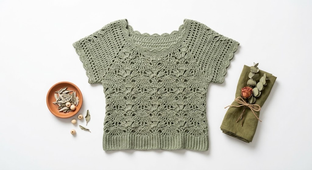 Ocean Breeze Crochet Top