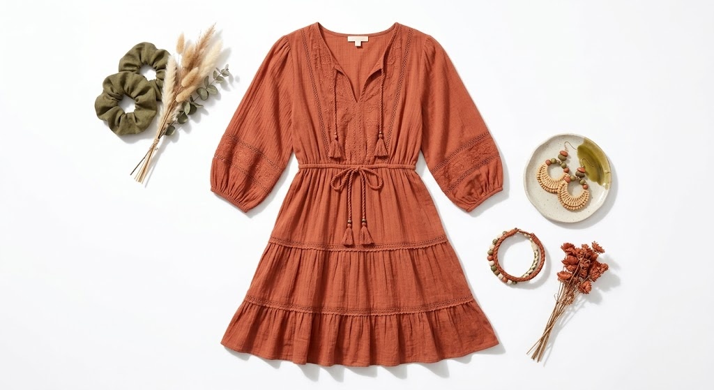 Sunset Bohemian Sundress