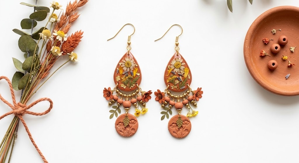 Wildflower Drop Earrings
